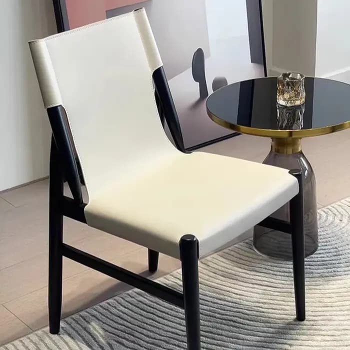 Ensemble de 2 chaises de salle à manger à économie esthétique