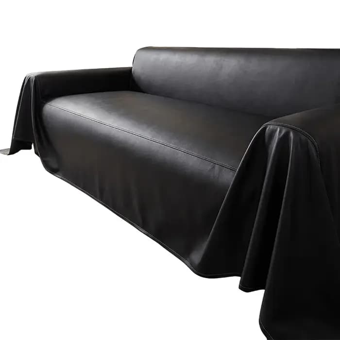 Housse de canapé universelle en cuir souple