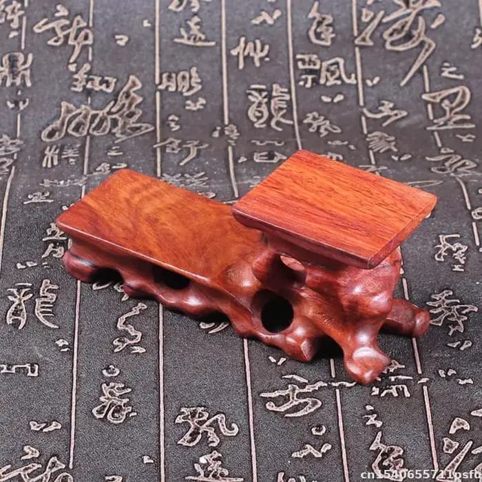Table Basse et Thé en Bois Massif Naturel