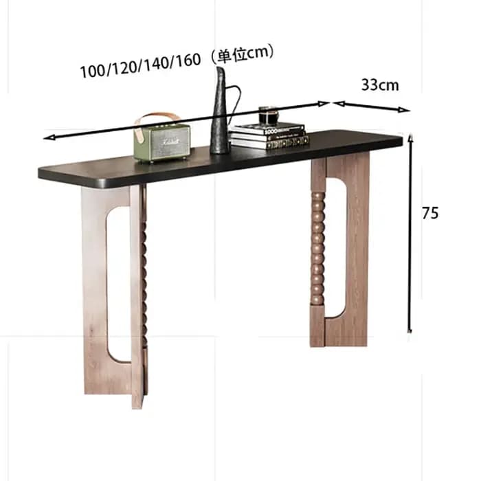Style élégant minimaliste Console Tables gain de place moderne
