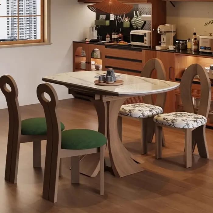 Table à manger De Style antique blanc