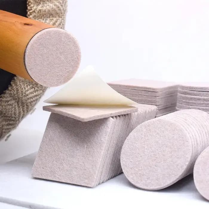 Coussinets de pieds de chaise en feutre, protection de sol pour pieds de Table de meubles, tapis de protection anti-rayures auto-adhésif antidérapant pour meubles