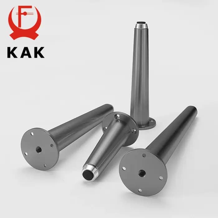 KAK – pieds de meuble réglables en alliage d'aluminium or
