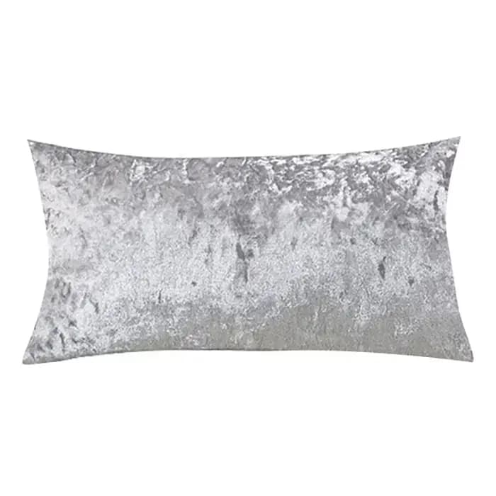 Housse de coussin rectangulaire 30x50cm, taie d'oreiller pour salon, canapé, taie d'oreiller en velo