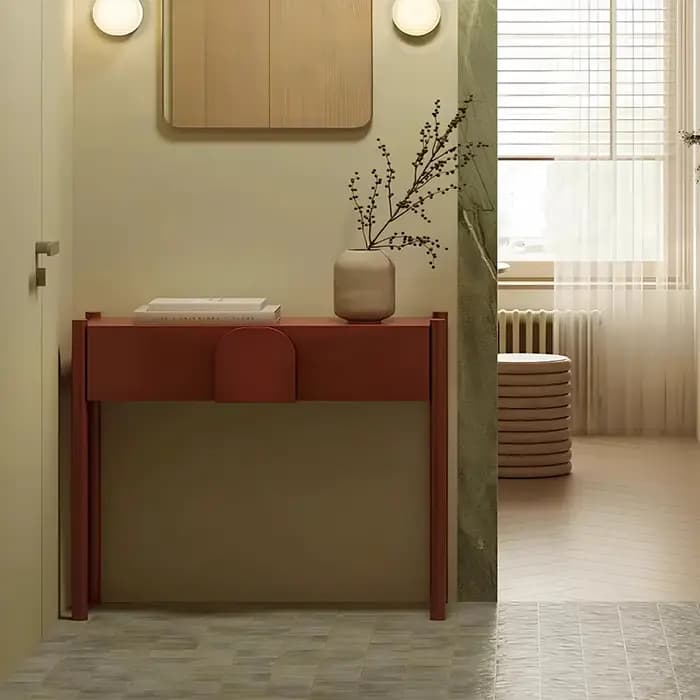 Tables de Console françaises chics avec rangement Design esthétique
