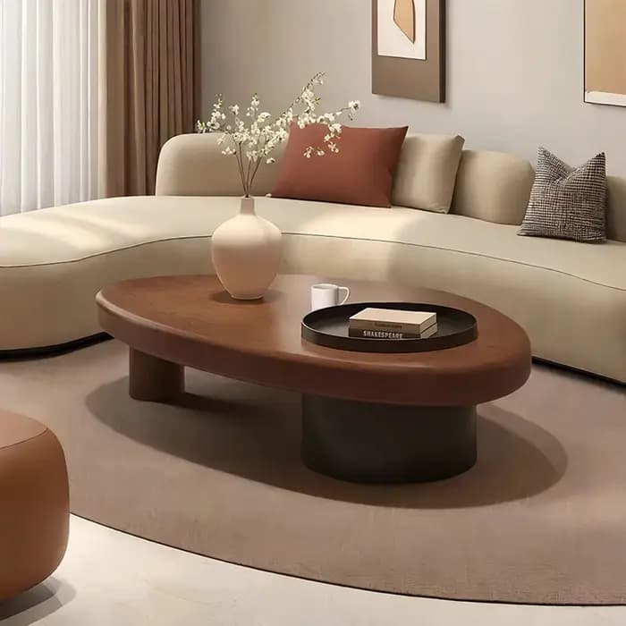Design Glamour Table basse Vintage à la mode rustique Unique