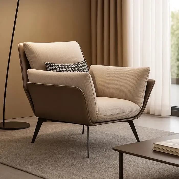 Chaises de salon italiennes confortables