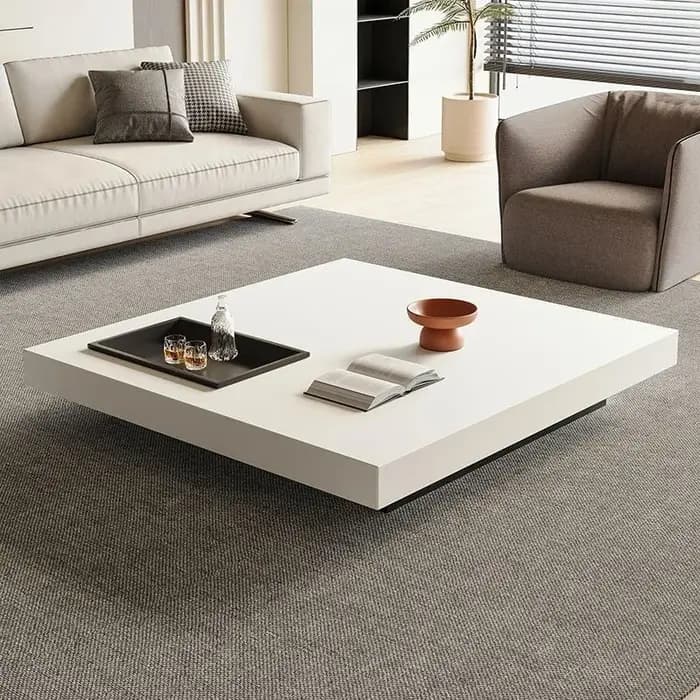 Table basse de luxe minimaliste italienne