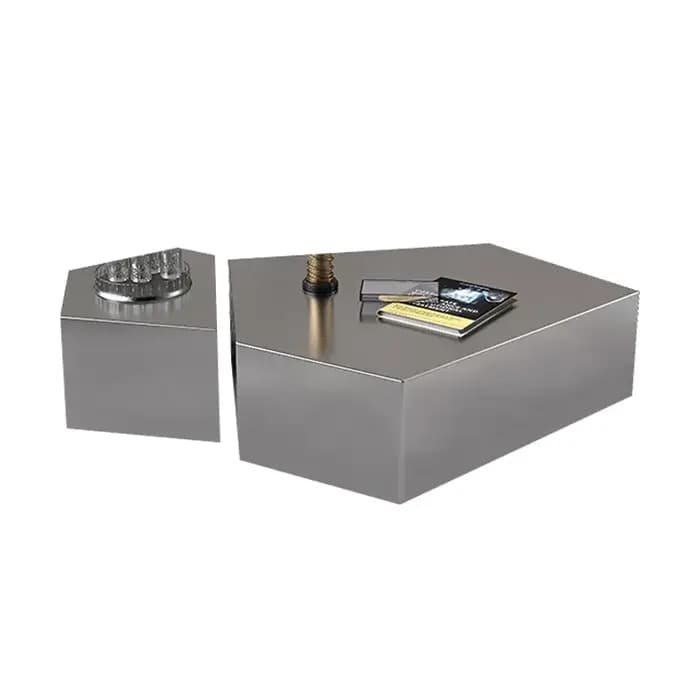 Glam Simple Table basse ornements cadre Design rangement Table basse moderne esthétique Meubles De Salon maison accessoires