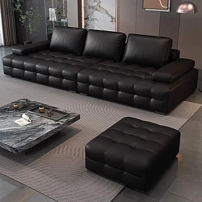 Canapés modernes italiens lit appartement de luxe fauteuils de détente