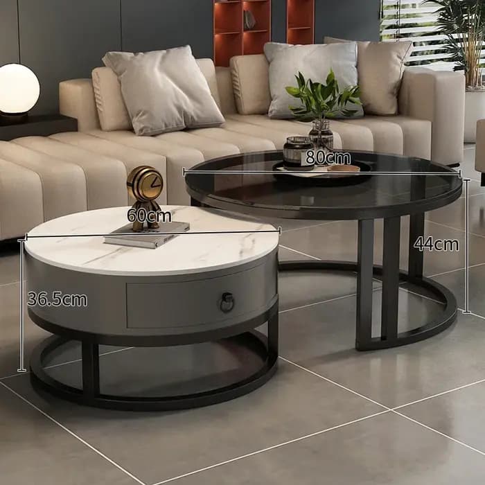 Table Basse Design de luxe minimaliste Glamour Tables basses nordiques uniques