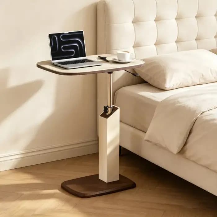 Table basse moderne de petite taille, console d'angle pliable, table à plateau relevable, meuble de salon décoratif, mesa elevable y extensible.