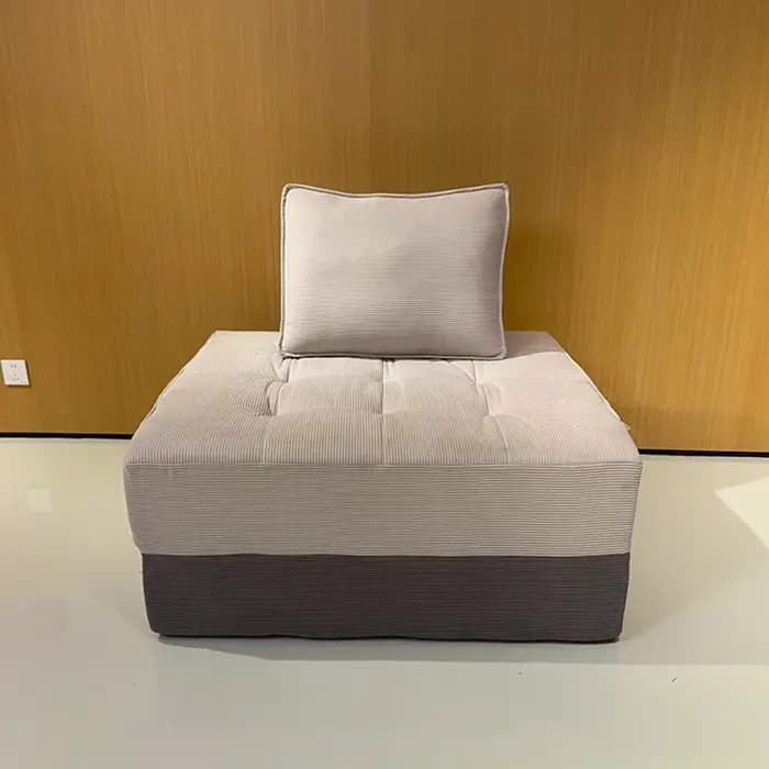 Canapé de Compression classique pliant, coin nordique en tissu pour 1 personne, chambres multifoncti