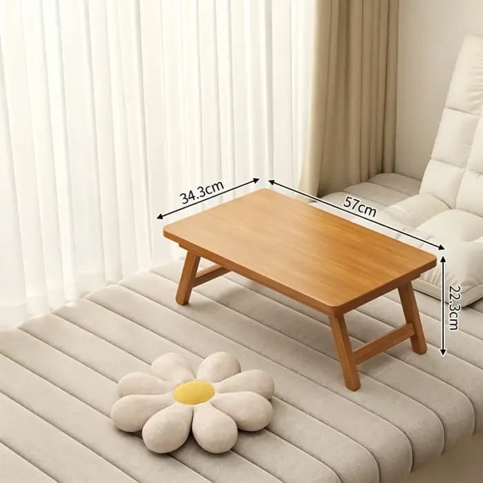 Table basse Tatami pliable-table basse de Style japonais pour baie vitrée et salon, Table à thé de l