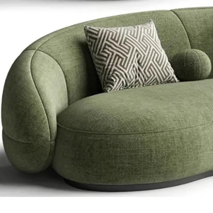 Canapé de salon de luxe nordique minimaliste famille bouffée confortable