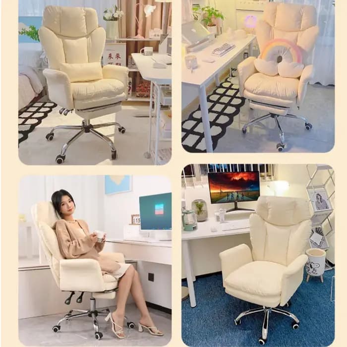 Chaise de canapé ergonomique confortable avec dossier unique