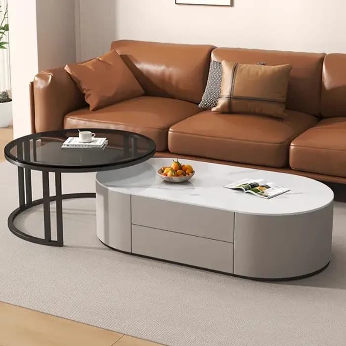 Style Table basse design moderne luxe rangement
