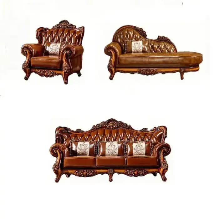 Canapé confortable pour adultes, canapé-lit élégant pour jeux, canapés relaxants en cuir, grands meubles pour la maison, mobilier d'intérieur.