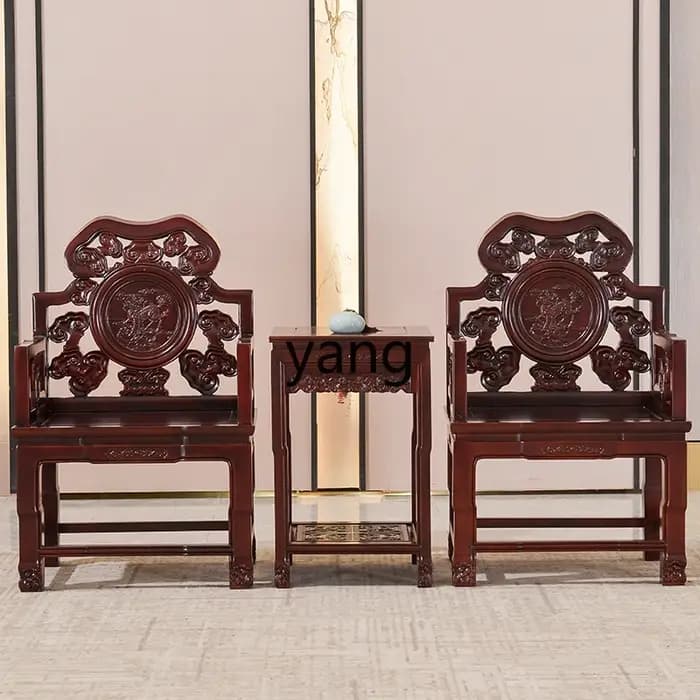 Fauteuil LTT meubles anciens chinois classique en bois massif ananas Ge Mingqing