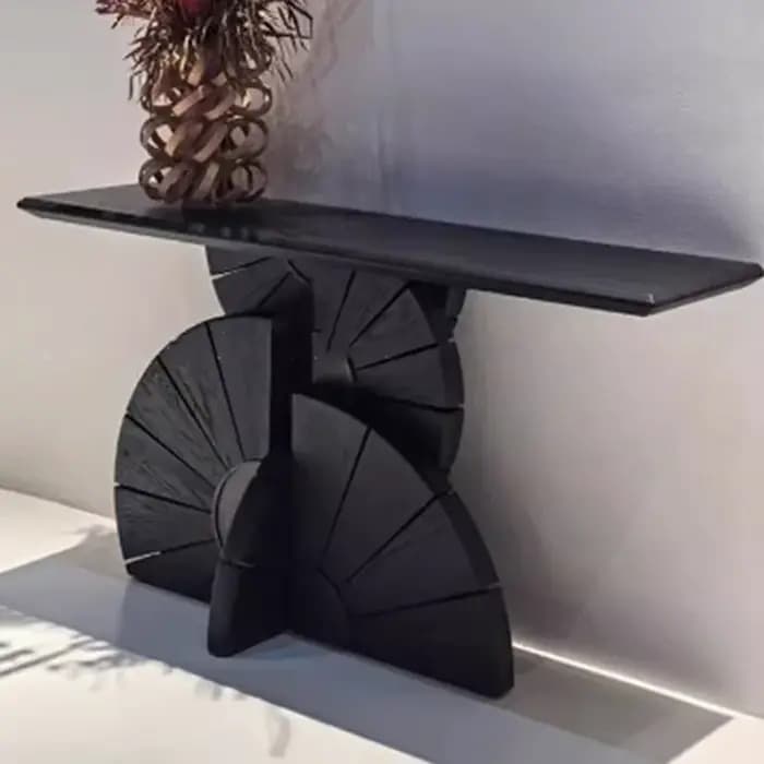 Table Console Design rectangulaire rétro minimaliste moderne