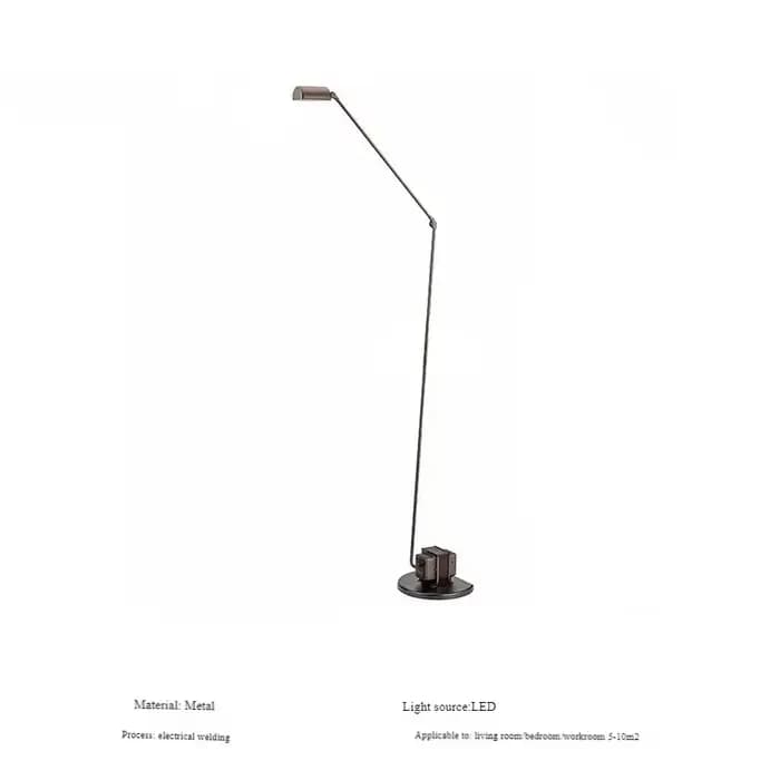 Lampadaire Design italien moderne Style rétro Simple salon étude bras oscillant réglable lampe de Table de lecture décor à la maison LED