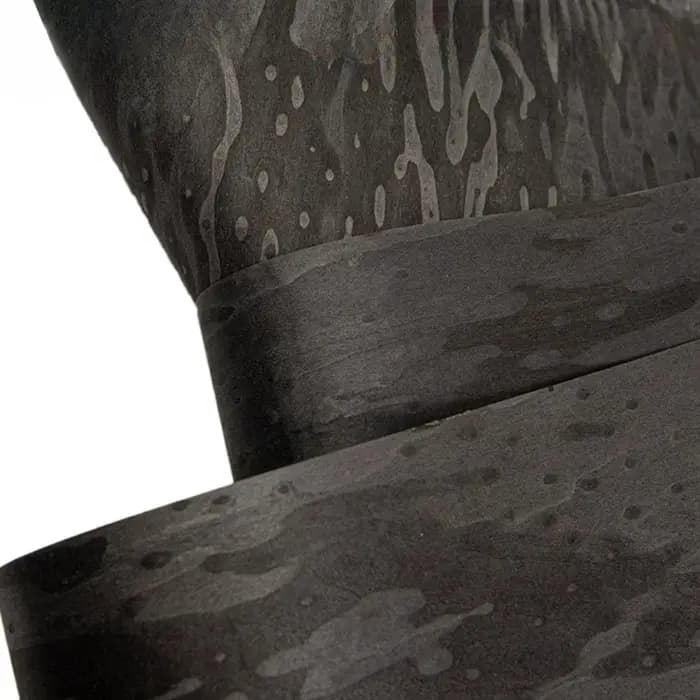 Placage en bois d'ingénierie œil de chat 58x250cm pour les applications de surfaces durables dans le