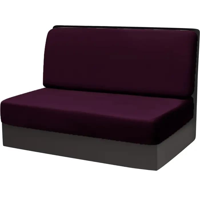 Housses de coussin de dinette de camping-car en velours, housse de coussin extensible pour camping-c