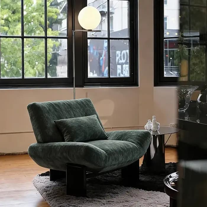 Fauteuil d'appoint de luxe design confortable pour salon