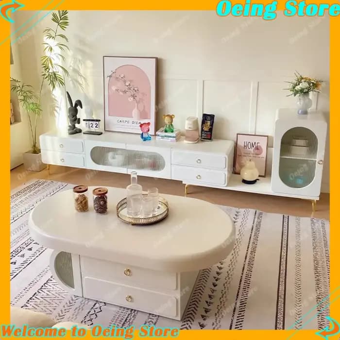 Organisateur esthétique lourd meuble Tv salon luxe coin rétractable