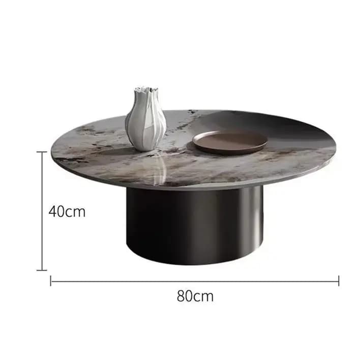 Table basse Design Glam, Vintage, Premium, esthétique, élégante, Table d'appoint Simple, peu encombrante, meubles de salon Pliante