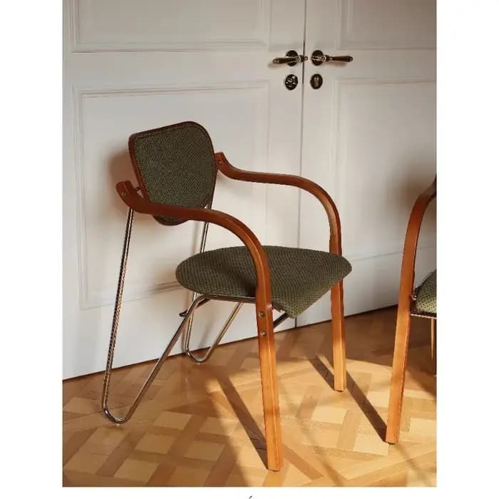 Chaise de salle à manger rétro française