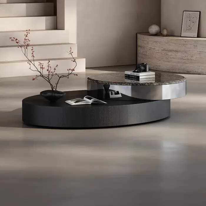 Table basse Simple Unique minimaliste Glam affichage organisateur