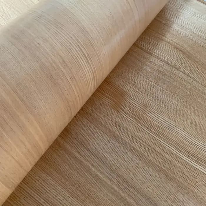 Placage naturel en bois véritable, avec tissu non tissé Fraxinus Mandshurica Rupr. ManTownhouse Chin