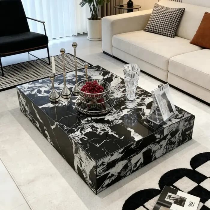 Table d'appoint design mobile pour salle à manger