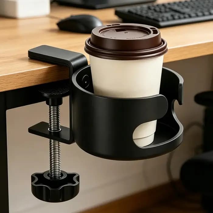 Support de tasse de table anti-déversement réglable