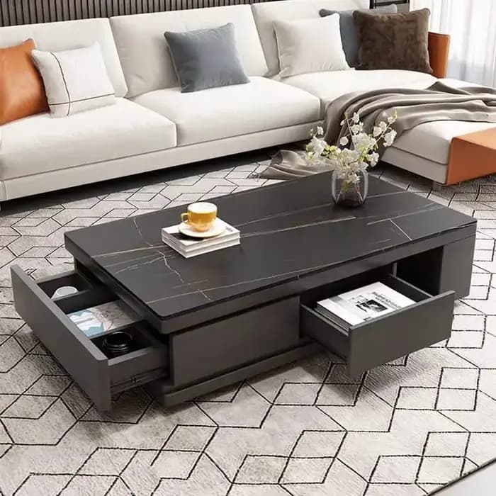 Table basse de salon nordique