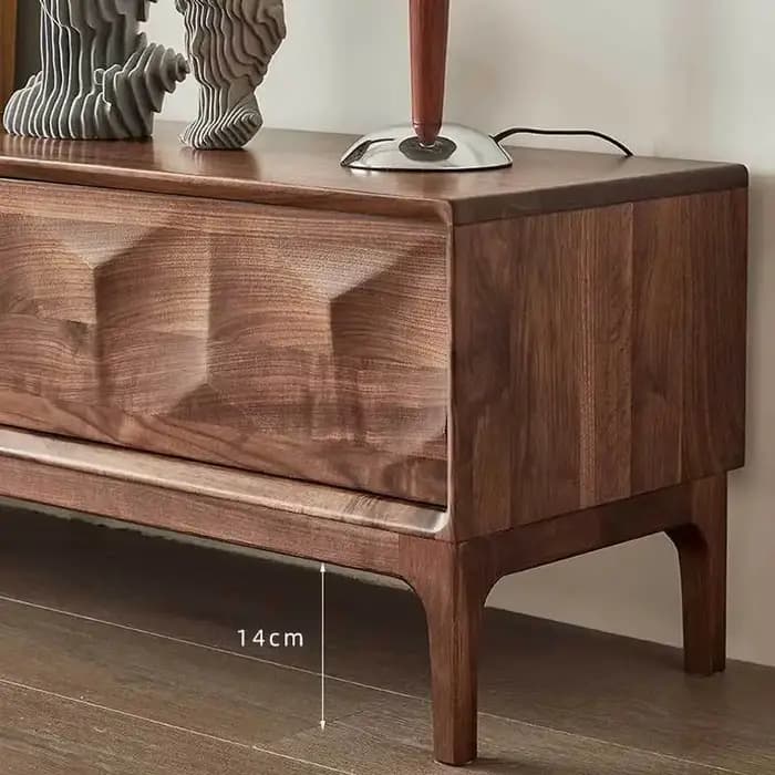 Meubles Tv rétro de luxe milieu du siècle Glamour américain Premium supports Tv concepteur Unique Meuble Tele
