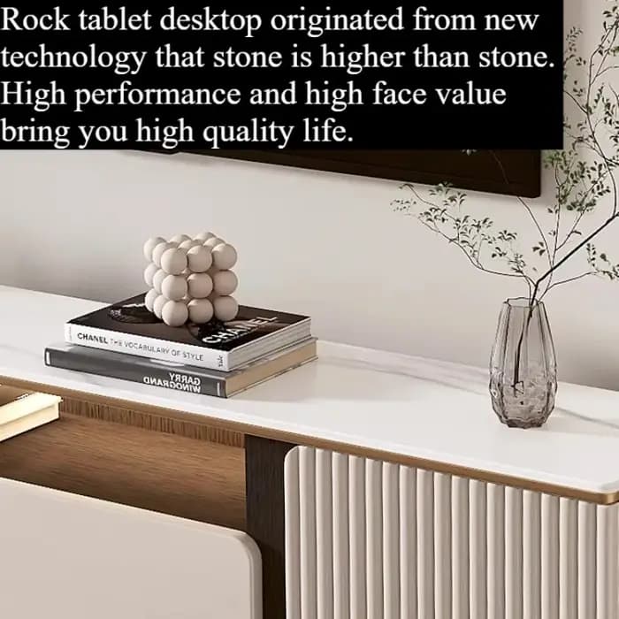 Meuble TV de rangement nordique de luxe