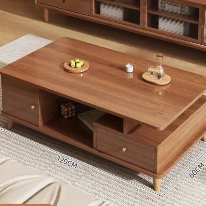 Tables basses Double temps Design debout tiroirs simples