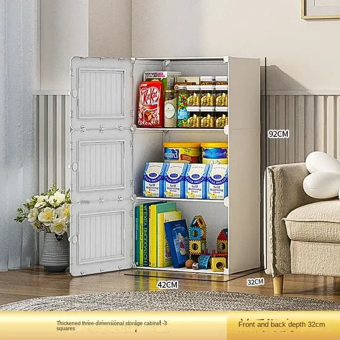 Meuble de Rangement Multicouche en Plastique T1