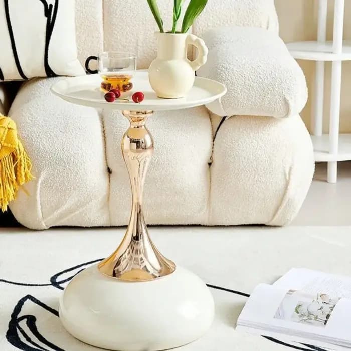 Table d'appoint de canapé nordique, Tables d'angle haut de gamme, Mini Table de salon, balcon, Table