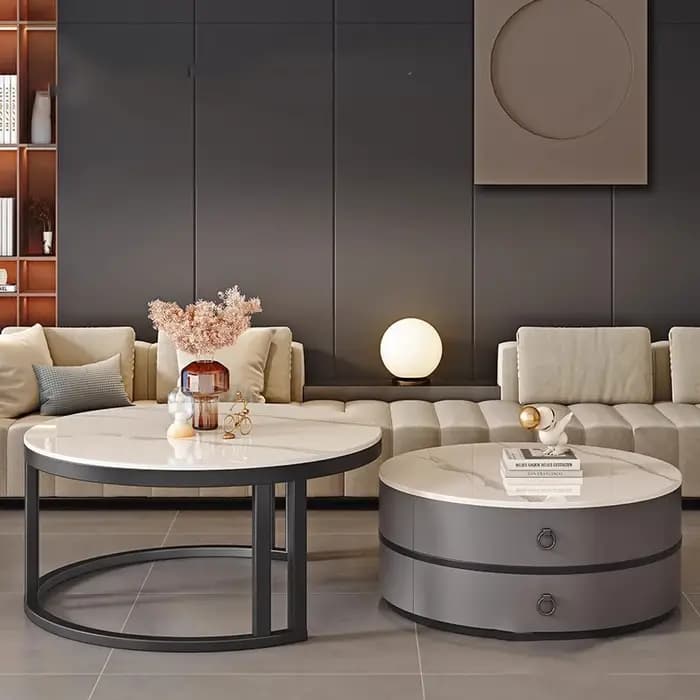 Table basse rétro du milieu du siècle
