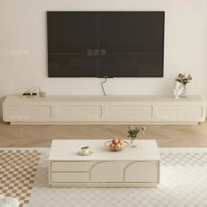 Meuble TV mural universel compact pour salon, mobilier de maison moderne