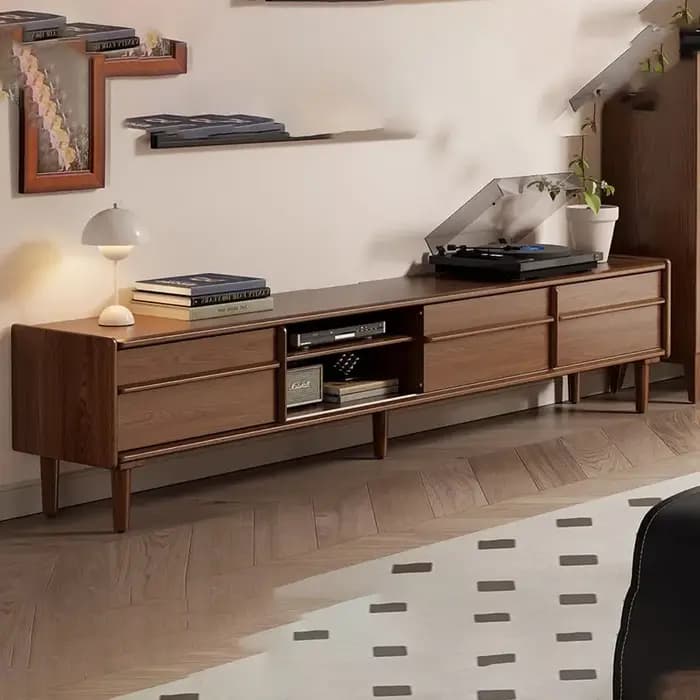 Meuble Tv De luxe européen minimaliste rétro élégant beauté