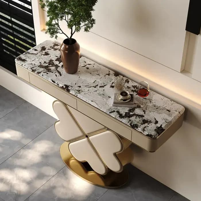 Tables consoles de luxe léger