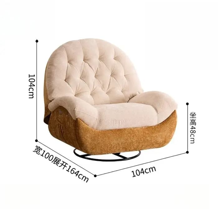 Canapé-lit multifonctionnel de luxe de styliste