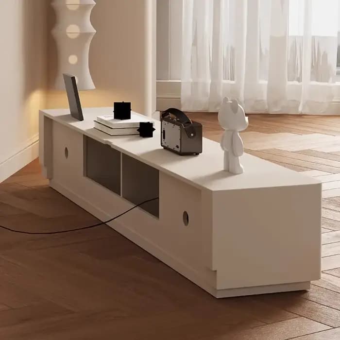 Meuble TV brillant, Table de rangement
