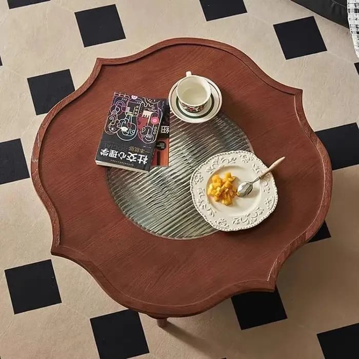 Table basse Unique à la mode Glam avec rangement chambre