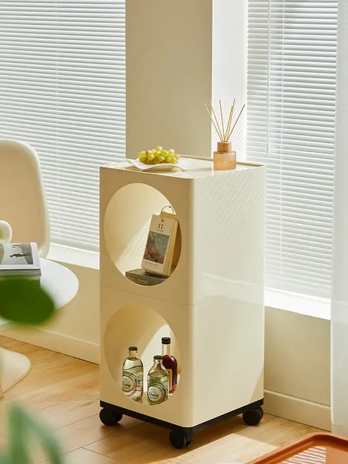 Tables basses multicouches, casier de rangement, salon, meuble TV, côté canapé, table, armoire, chambre à coucher, meubles de table de chevet personnalisés