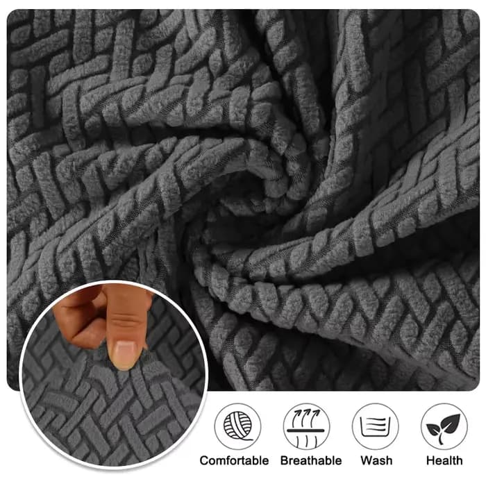Housse de siège de canapé en Jacquard